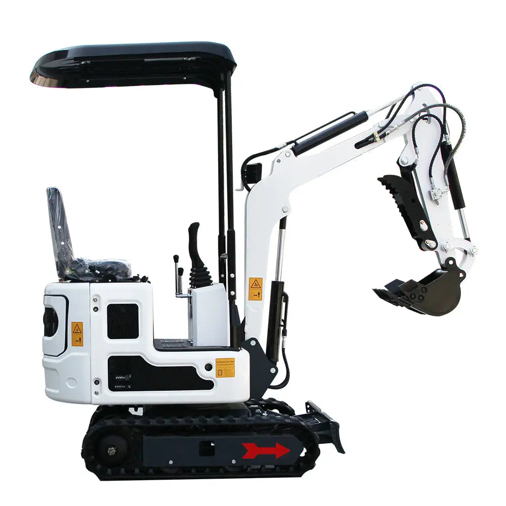 Mini Excavator with 12HP B&S Engine & Hydraulic Thumb  |AY-BLT15W My Store