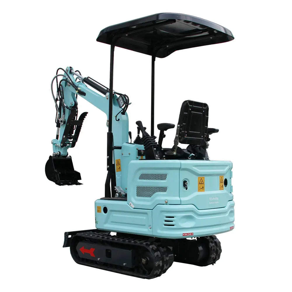 Mini Excavator with 12HP Kubota Engine & Hydraulic Thumb With a leader | AY-JBT16G-Pro My Store