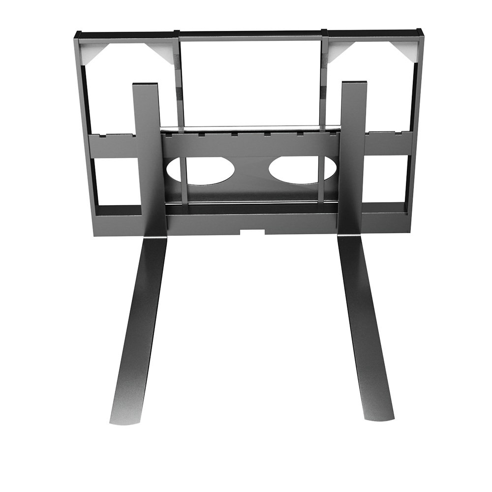 Apexyun Attachments Standard Series Pallet Fork Frame,  Skid Steer Quick Tach Connection My Store