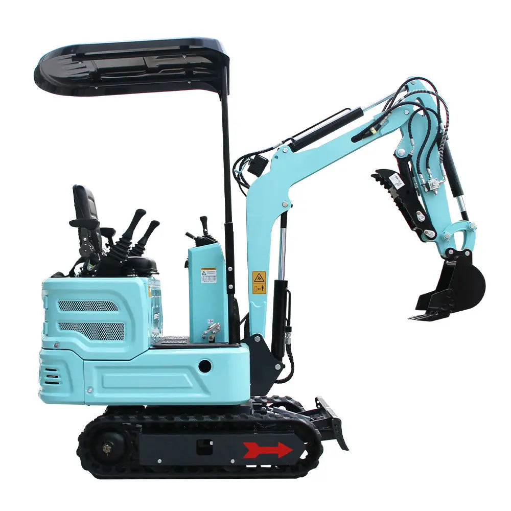 Mini Excavator with 12HP Kubota Engine & Hydraulic Thumb With a leader | AY-JBT16G-Pro My Store