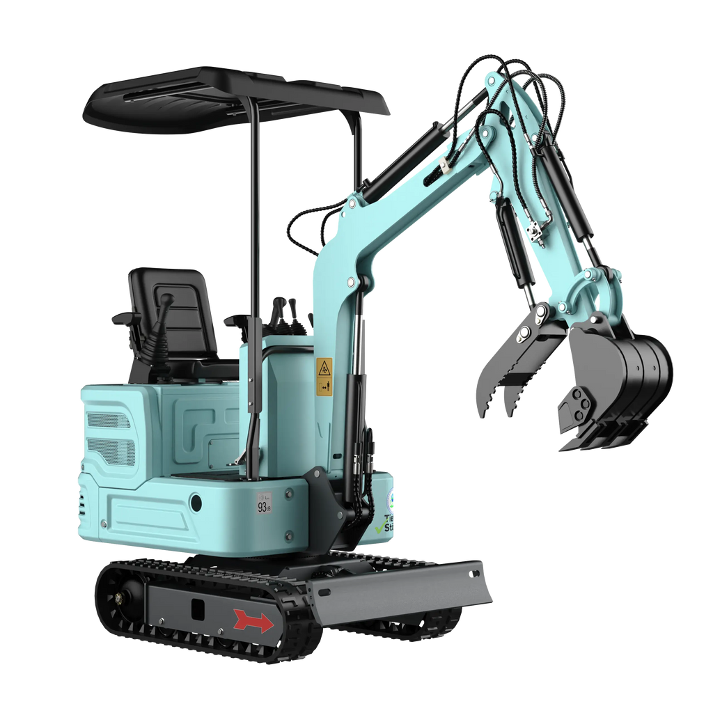 Mini Excavator with 12HP Kubota Engine & Hydraulic Thumb With a leader | AY-JBT16G-Pro My Store