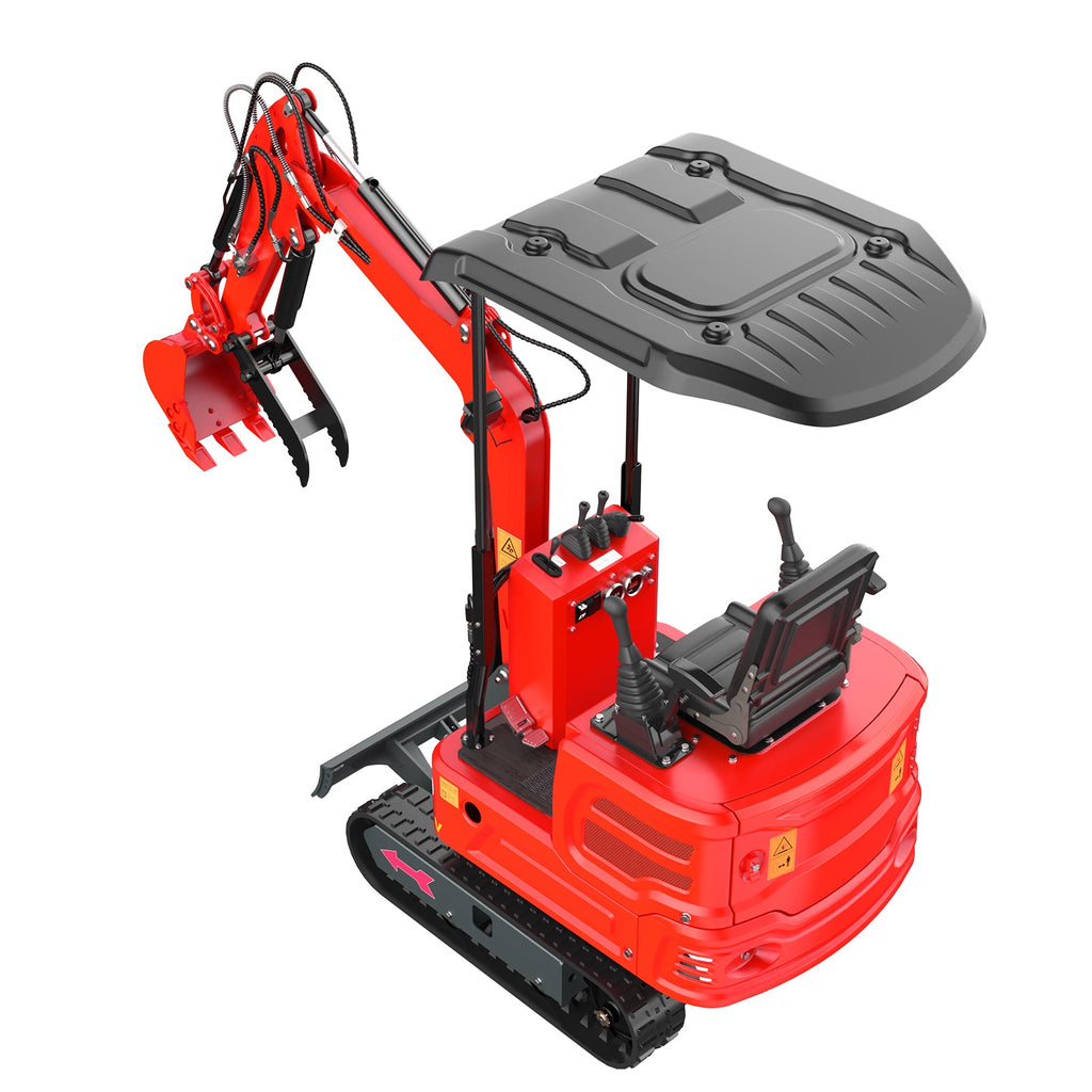 Mini Excavator with 12HP Kubota Engine & Hydraulic Thumb With a leader | AY-JBT160R-Pro My Store