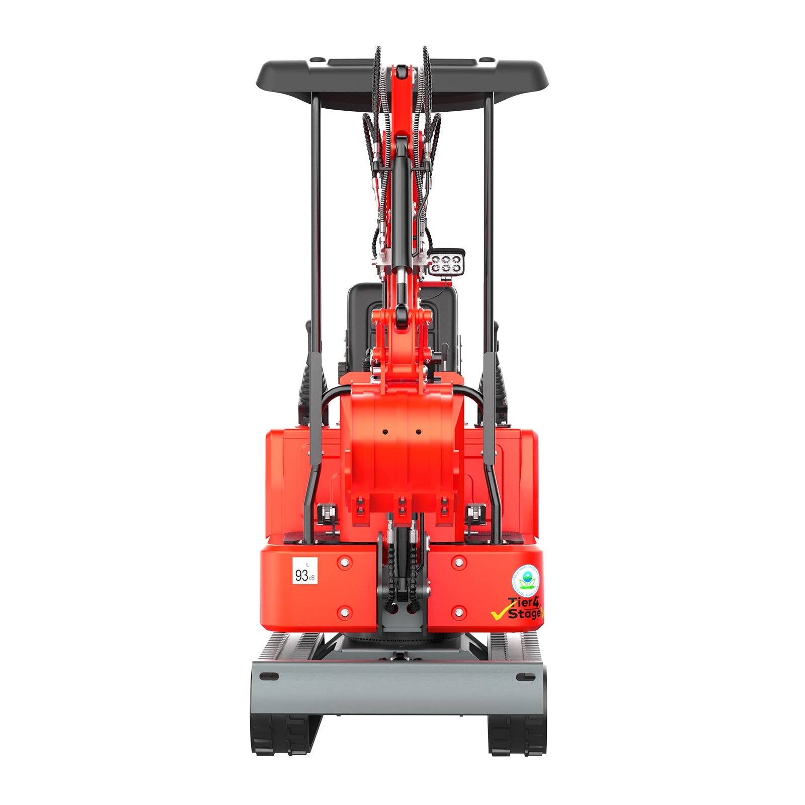 Mini Excavator with 12HP Kubota Engine & Hydraulic Thumb With a leader | AY-JBT160R-Pro My Store