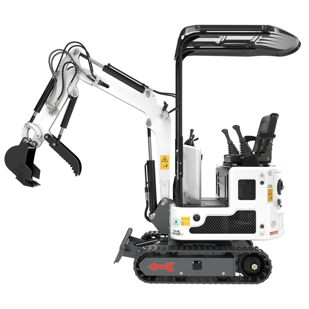 Mini Excavator with 12HP B&S Engine & Hydraulic Thumb With a leader |AY-BLT15W-Pro My Store