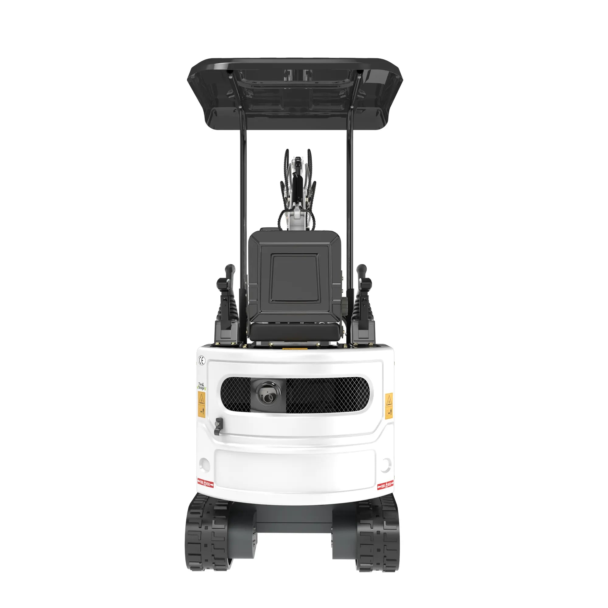 Mini Excavator with 12HP B&S Engine & Hydraulic Thumb With a leader |AY-BLT15W-Pro My Store