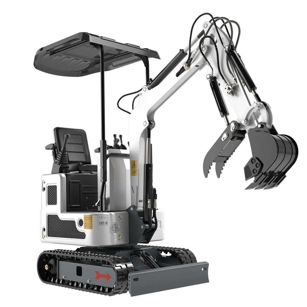 Mini Excavator with 12HP B&S Engine & Hydraulic Thumb With a leader |AY-BLT15W-Pro My Store
