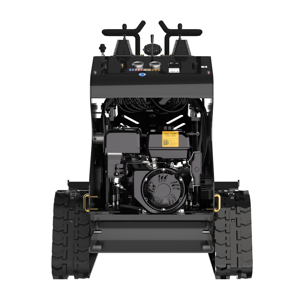 Wheel Stand-On Mini Skid Steer Loader with 13.5HP Gasoline RATO Engine and Attachments |AY-BLT310B My Store