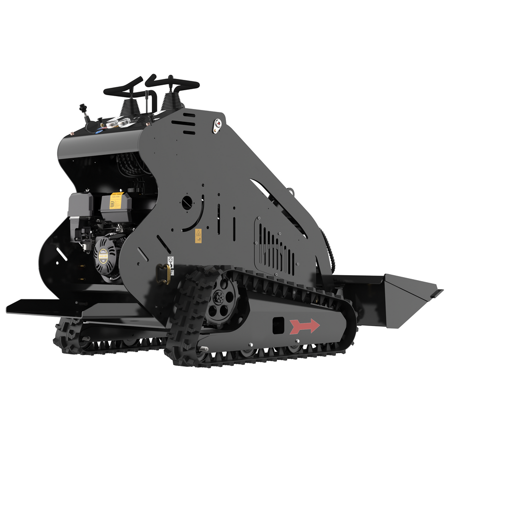 Wheel Stand-On Mini Skid Steer Loader with 13.5HP Gasoline RATO Engine and Attachments |AY-BLT310B My Store