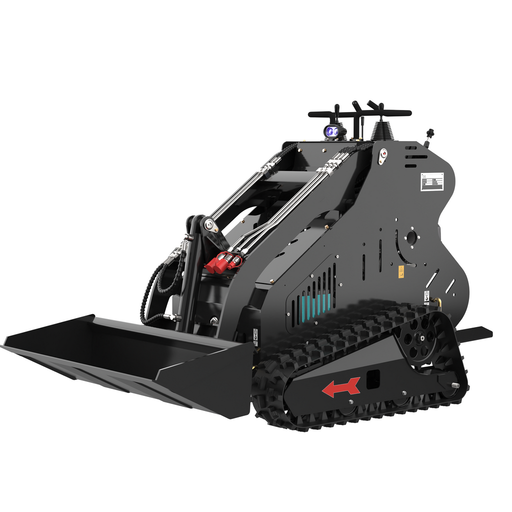 Wheel Stand-On Mini Skid Steer Loader with 13.5HP Gasoline RATO Engine and Attachments |AY-BLT310B My Store