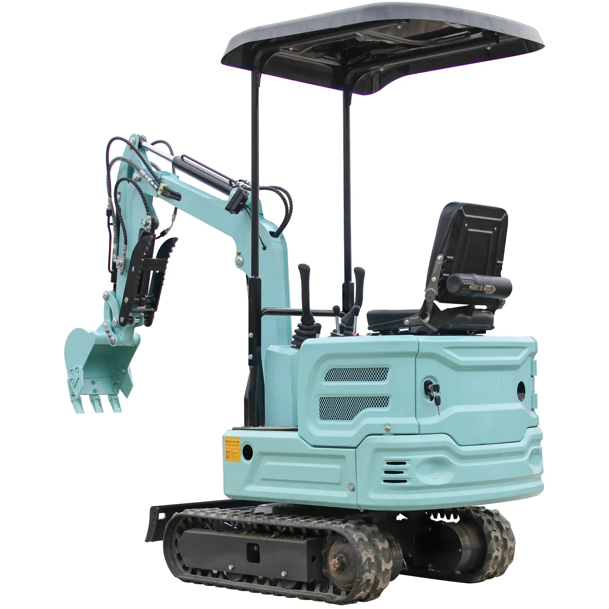 Mini Excavator with 12HP Kubota Engine & Hydraulic Thumb  | AY-JBT16G My Store