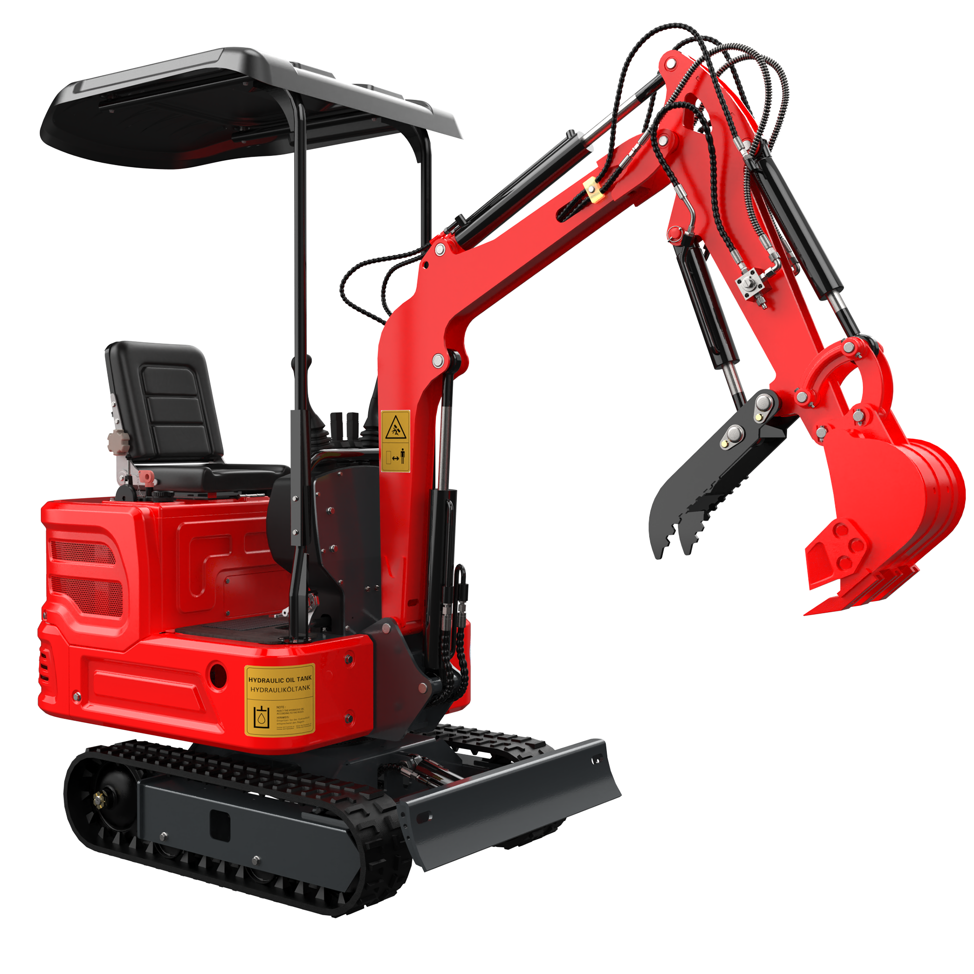 Mini Excavator with 12HP Kubota Engine & Hydraulic Thumb | AY-JBT160R My Store