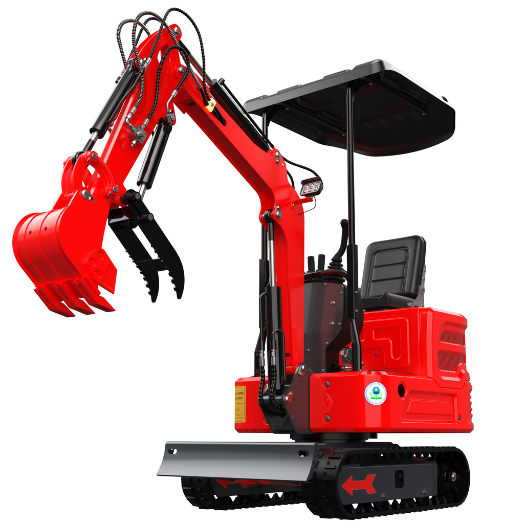 Mini Excavator with 12HP Kubota Engine & Hydraulic Thumb | AY-JBT160R My Store
